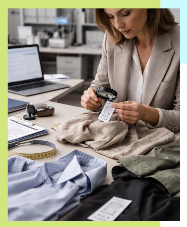 Сертификация одежды и текстиля в Соликамске, быстрая экспертиза