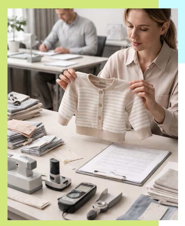 Сертификация детской одежды и текстильных изделий в Соликамске