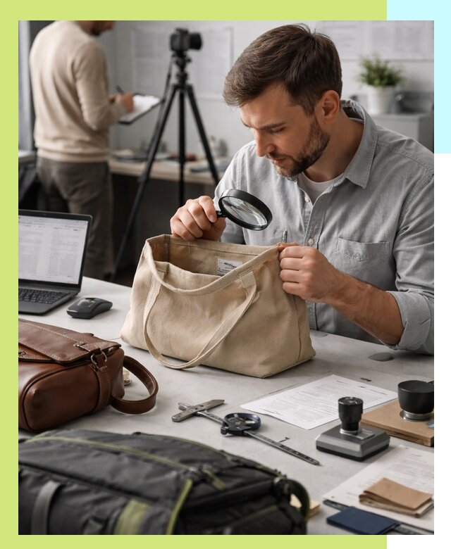 Сертификация сумок в Соликамске, оформление и получение сертификатов