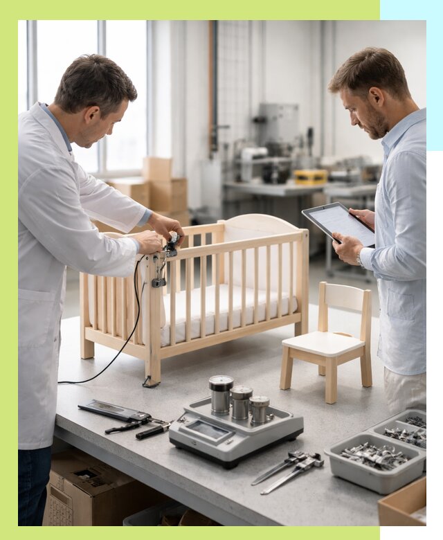 Сертификация детской мебели и проверка безопасности в Соликамске