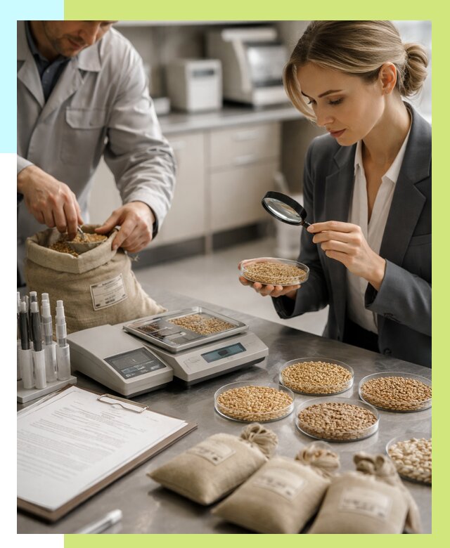 Сертификация зерна в Соликамске по цене от 15458 р. | Алешин-Слк