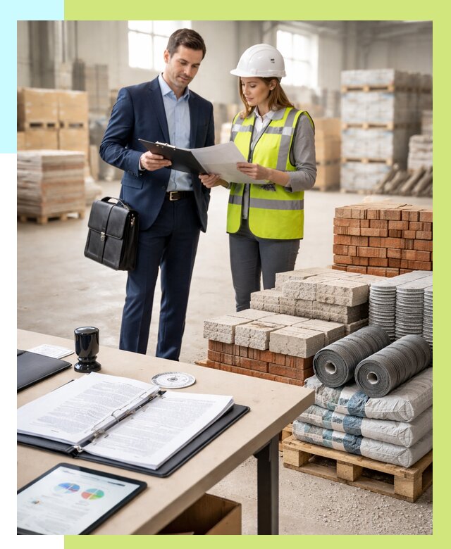 Сертификация строительных материалов в Соликамске от 20610 р. Алешин-Слк