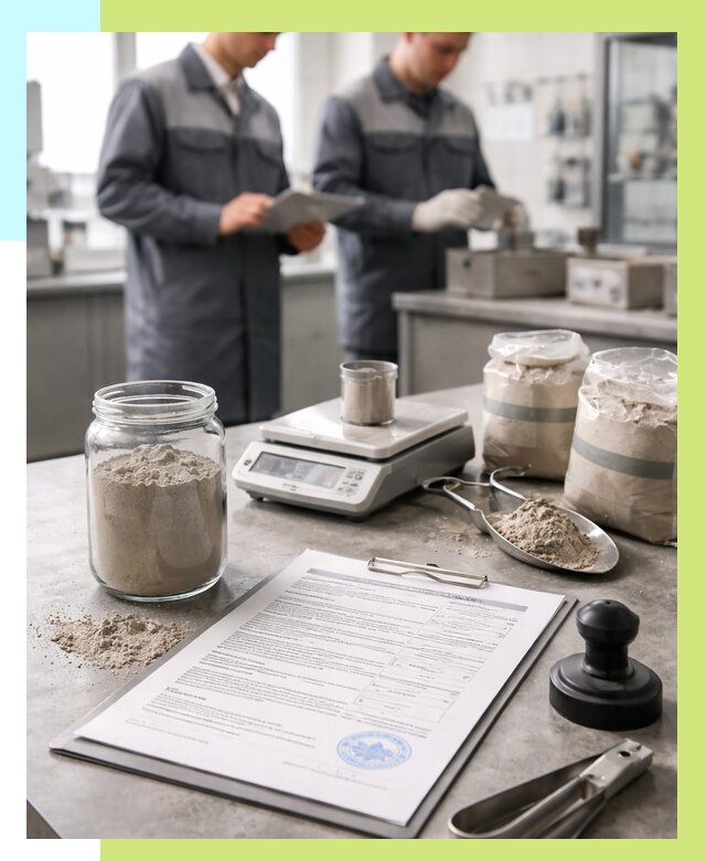 Сертификация цемента в Соликамске от 20610 р. | Алешин-Слк