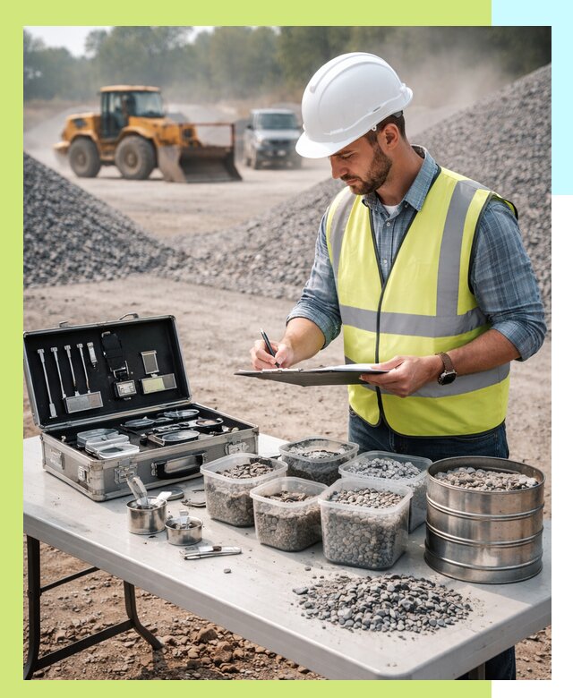 Сертификация щебня в Соликамске по ГОСТу и техническим требованиям