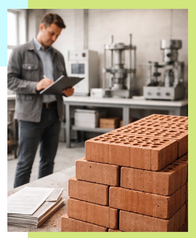 Сертификация кирпича в Соликамске от 15458 р. | Алешин-Слк под ключ