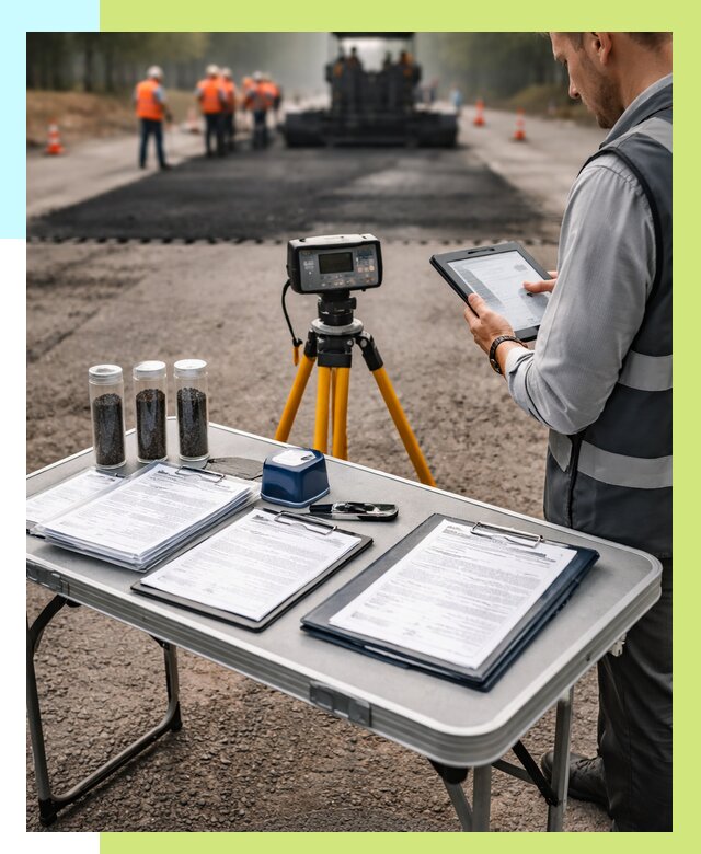 Сертификация асфальта в Соликамске от 25763 р. | Алешин-Слк