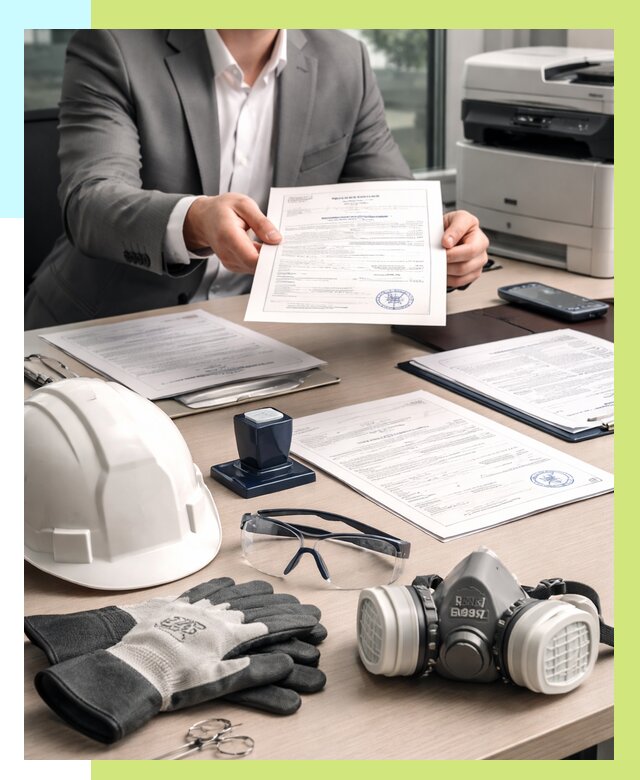 Сертификация СИЗ в Соликамске от 15458 р. | Алешин-Слк оформить