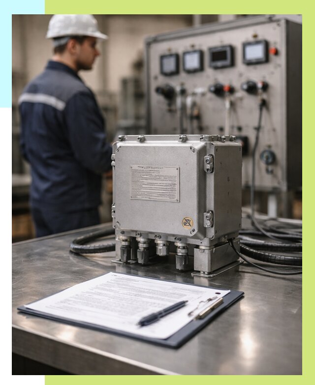 Сертификация взрывозащищенного оборудования в Соликамске от 36068 р. | Алешин-Слк