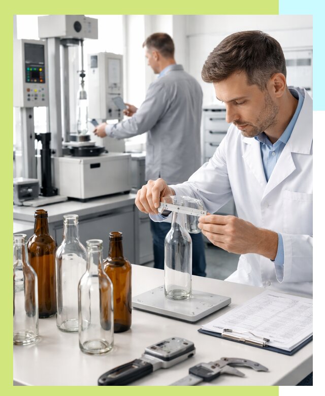 Сертификация стеклянных бутылок и сопутствующей упаковки в Соликамске