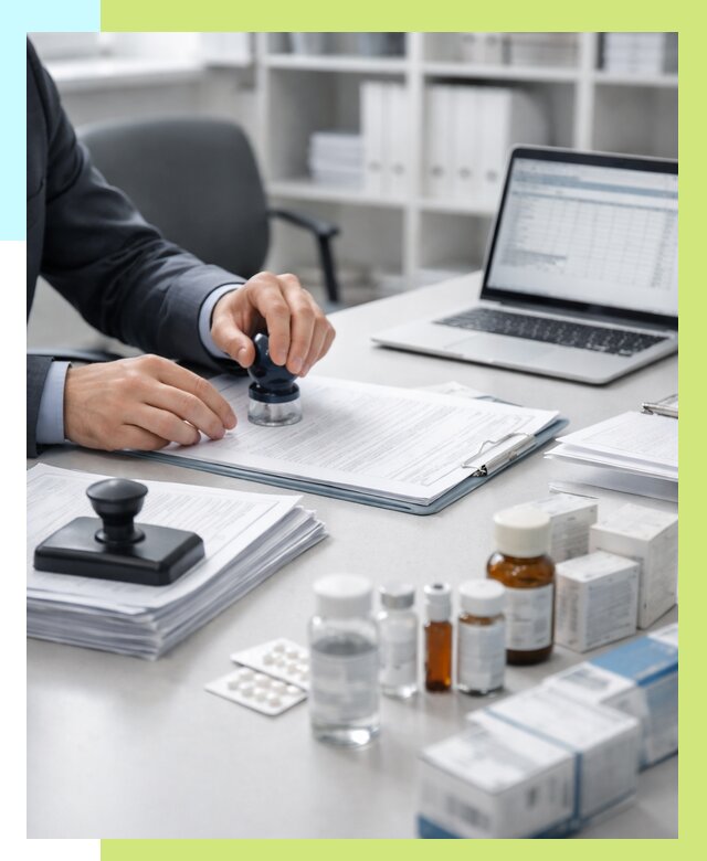 Сертификация лекарств в Соликамске от 154575 р. | Алешин-Слк