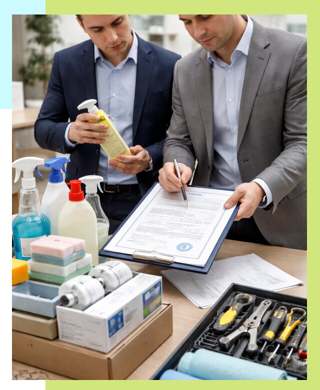 Сертификация хозяйственных товаров в Соликамске, от 18549 р. |Алешин-Слк