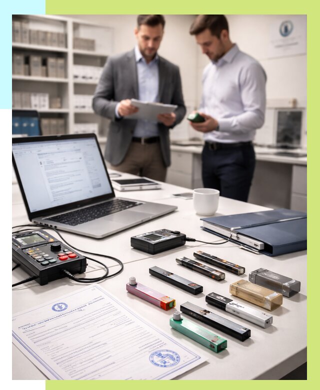 Сертификация электронных сигарет в Соликамске от 20610 р. | Алешин-Слк