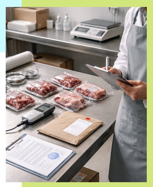 Сертификат на мясо и декларация в Соликамске от 8759 р. | Алешин-Слк