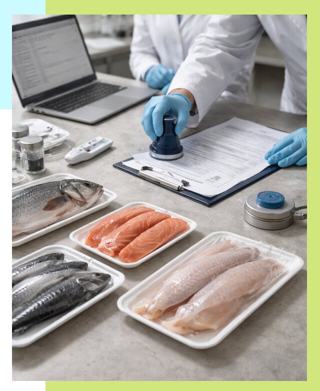 Сертификация рыбы и сертификат в Соликамске от 15458 р. | Алешин-Слк