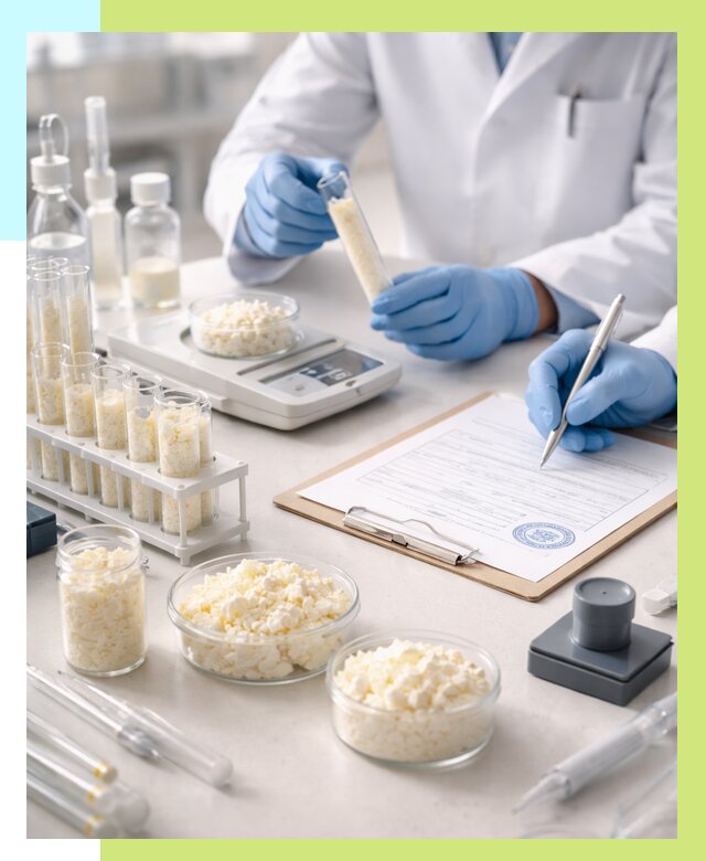 Сертификация творога в Соликамске от 12366 р. под ключ | Алешин-Слк