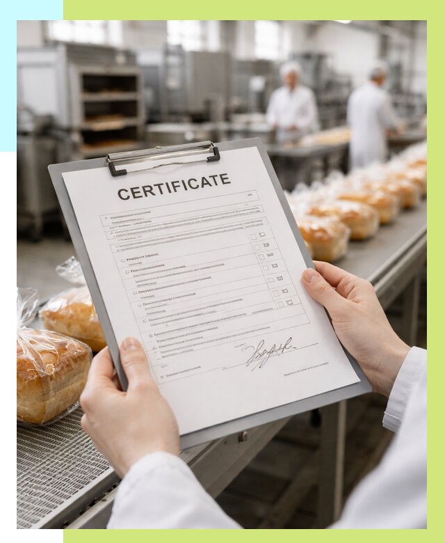 Сертификация хлеба, ТУ и декларация в Соликамске от 12366 р. | Алешин-Слк