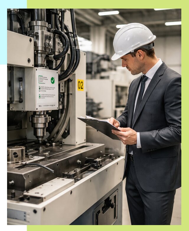 Сертификация машин и оборудования в Соликамске от 20610 р. | Алешин-Слк