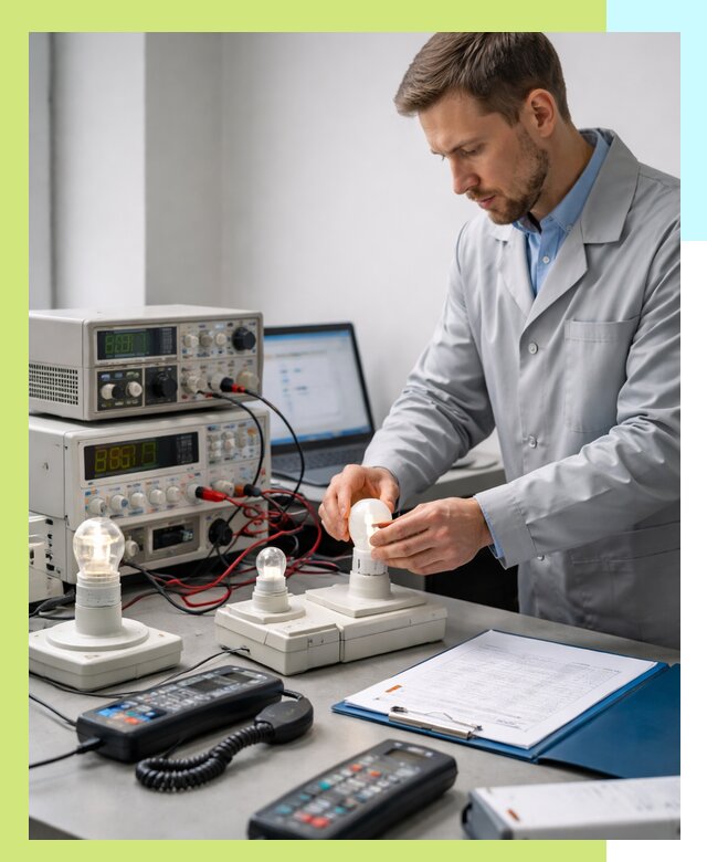 Сертификация ламп и светильников в Соликамске по нормативам