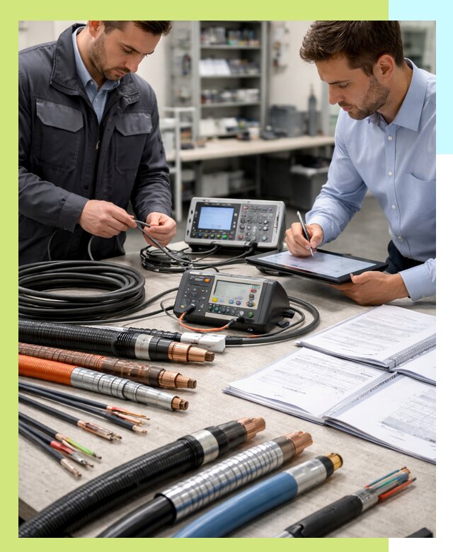 Сертификация кабеля и электропроводки в Соликамске под ключ