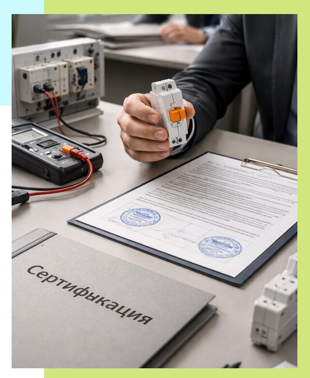 Сертификация выключателей под ключ в Соликамске от 15458 р. | Алешин-Слк