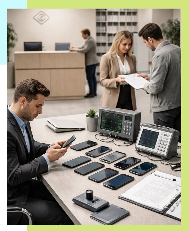 Сертификация телефонов в Соликамске от 25763 р. под ключ | Алешин-Слк