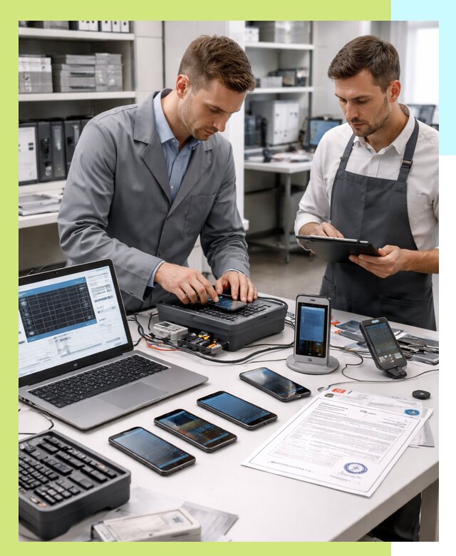 Сертификация мобильных телефонов и смартфонов в Соликамске под ключ