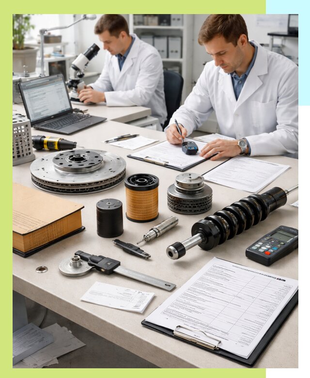 Сертификация автозапчастей и комплектующих в Соликамске по ГОСТ