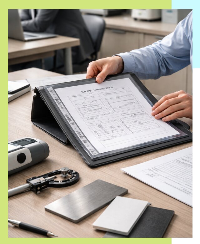 Оформление паспорта материала для продукции в Соликамске