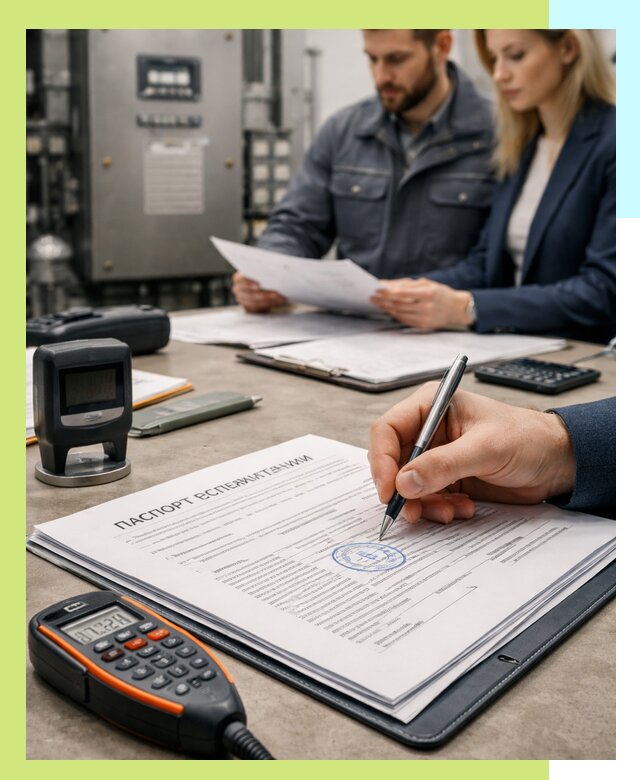 Оформление паспорта эксплуатации оборудования в Соликамске