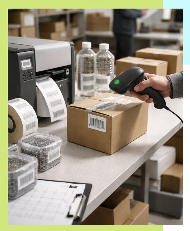 Штрихкодирование продукции и маркировка для продажи в Соликамске