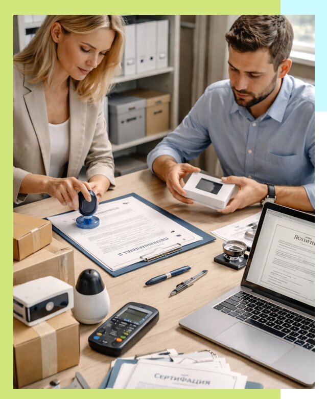 Получение сертификата соответствия на товар в Соликамске быстро