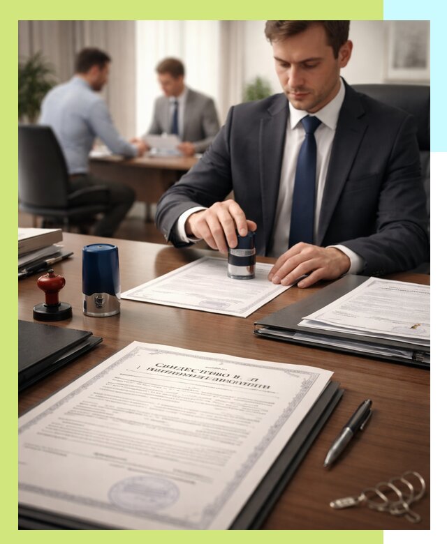 Оформление свидетельства о государственной регистрации в Соликамске