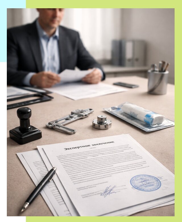 Экспертное заключение на продукцию в Соликамске от 8759 р. | Алешин-Слк
