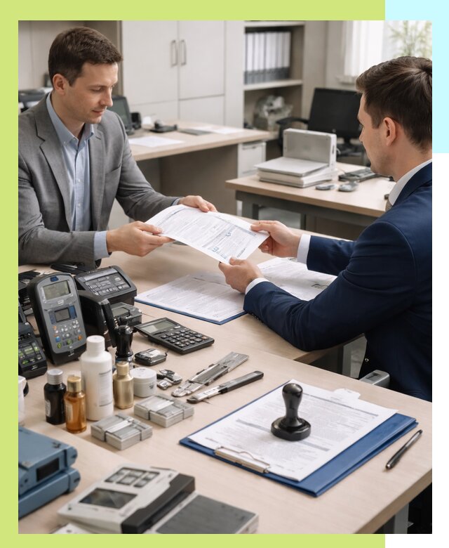 Оформление и получение заключения РЧЦ для оборудования в Соликамске