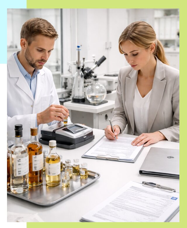 Заключение о спиртосодержании в Соликамске, от 5153 р., Алешин-Слк