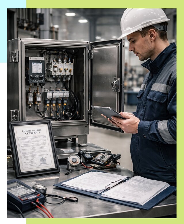 Сертификат взрывозащиты в Соликамске от 46373 р. | Алешин-Слк