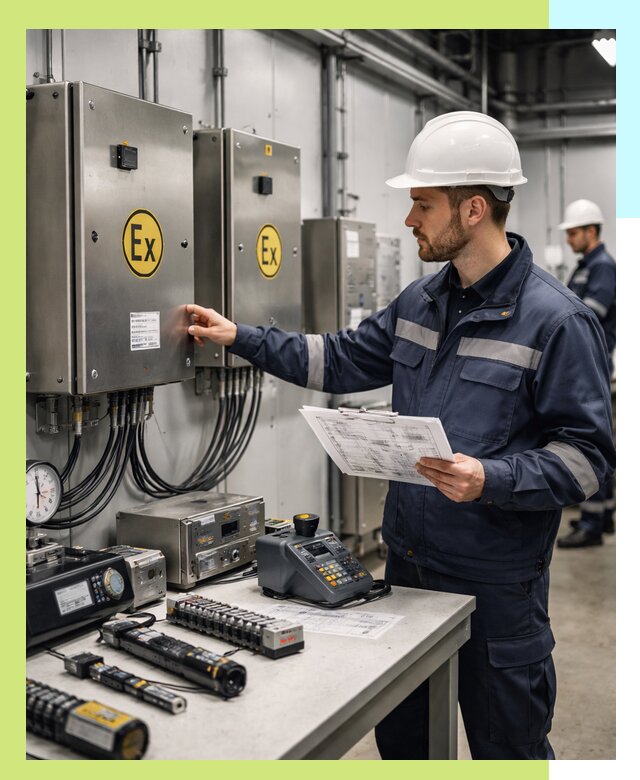 Сертификат взрывозащиты промышленного оборудования в Соликамске