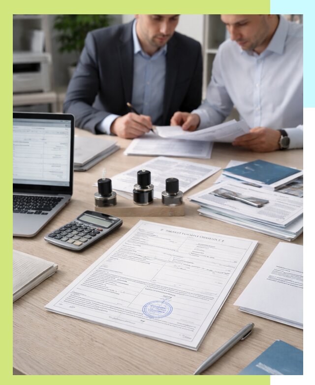 Оформление сертификата происхождения СТ 1 для экспорта в Соликамске