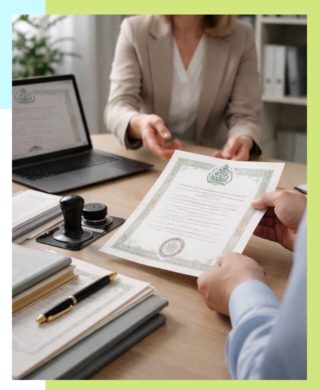 Халяль сертификат в Соликамске, получить от 15458 р. | Алешин-Слк