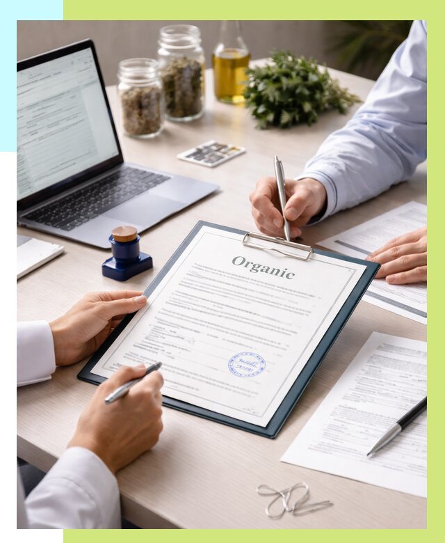 Оформление сертификат органик в Соликамске от 30915 р. | Алешин-Слк