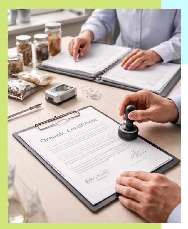Получение органик сертификата для продукции в Соликамске