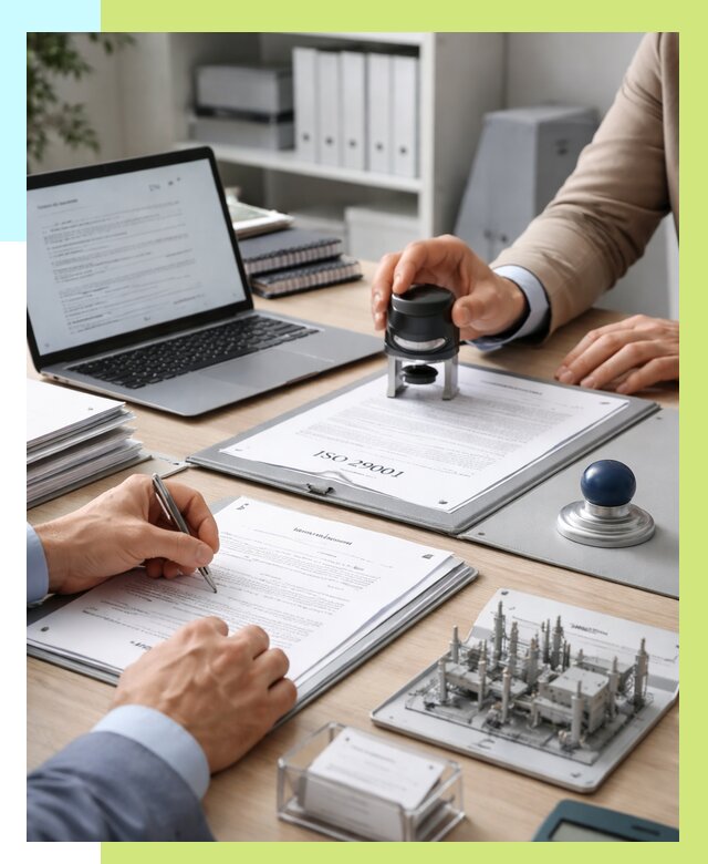 Сертификат ISO 29001 в Соликамске под ключ от 77288 р. | Алешин-Слк